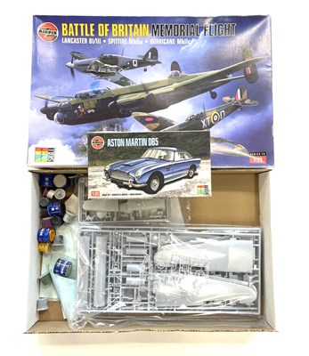 Lot 81 - A pair of boxed airfix models to include: -...