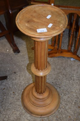 Lot 374 - 20TH CENTURY HARDWOOD PLANT STAND