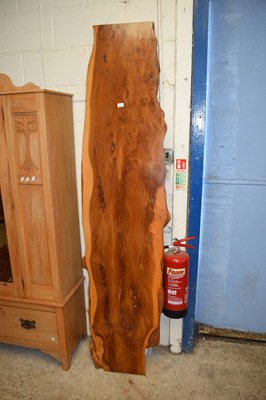 Lot 411 - REYNOLDS OF LUDLOW POLISHED WOODEN LIVE EDGE...