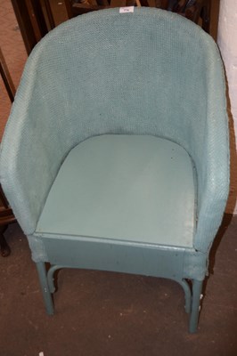 Lot 774 - VINTAGE LLOYD LOOM STYLE CHAIR