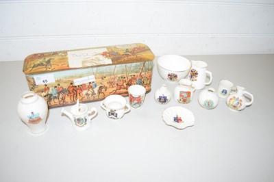 Lot 65 - COLLECTION OF VARIOUS CRESTED CHINA WARES