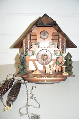 Lot 81 - CONTEMPORARY CUCKOO CLOCK