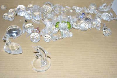 Lot 103 - LARGE COLLECTION OF VARIOUS CRYSTAL ANIMALS