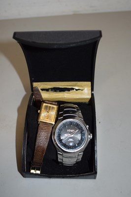 Lot 119 - GENTS NIXON WRIST WATCH TOGETHER WITH A...