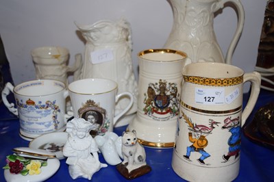 Lot 127 - MIXED LOT:  VARIOUS ROYALTY COMMEMORATIVE MUGS...