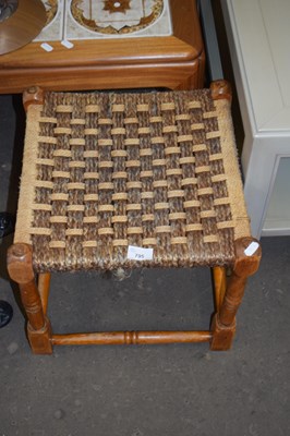 Lot 795 - SMALL SISAL TOPPED STOOL