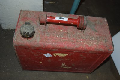 Lot 824 - VINTAGE METAL FUEL CAN