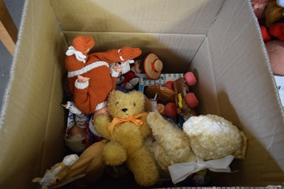 Lot 630A - VARIOUS ASSORTED DOLLS, TEDDIES AND OTHER...