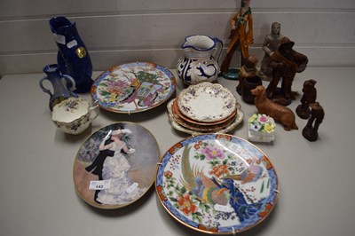 Lot 142 - MIXED LOT: VARIOUS MODERN ORIENTAL PLATES,...