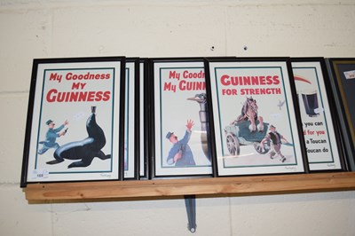 Lot 169 - COLLECTION OF SIX REPRODUCTION GUINNESS...