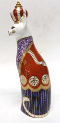 Lot 142 - Royal Crown Derby Abyssinian Cat