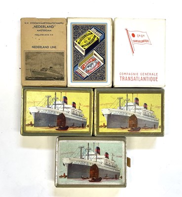 Lot 113 - A mixed lot of boxed vintage playing cards...