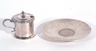 Lot 69 - Mixed lot including George V silver mustard of...