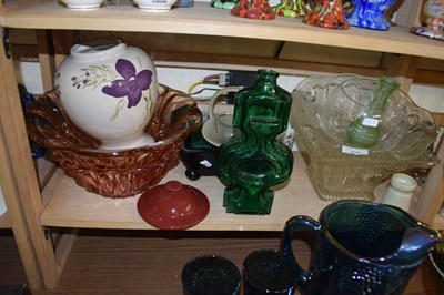 Lot 519 - MIXED LOT:  VARIOUS ASSORTED GLASS AND...