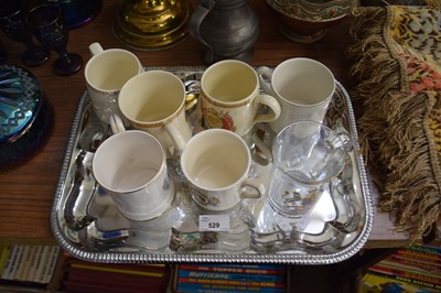 Lot 529 - COLLECTION OF ROYAL COMMEMORATIVE MUGS AND...
