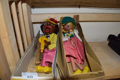 Lot 533 - PELHAM PUPPETS, THE MINSTREL AND THE GYPSY