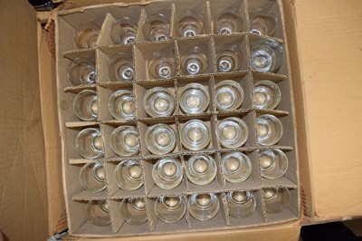 Lot 537 - CASE OF THREE DOZEN CLUB GOBLETS