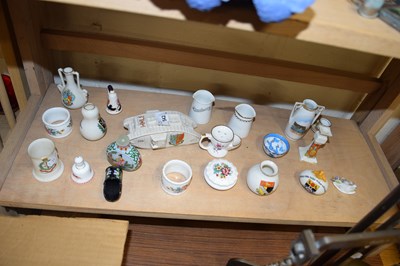 Lot 542 - COLLECTION OF VARIOUS MINIATURE CHINA WARES TO...