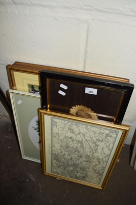 Lot 586 - MIXED LOT:  VARIOUS FRAMED PICTURES TO INCLUDE...