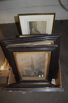 Lot 588 - MIXED LOT: VARIOUS 19TH CENTURY ENGRAVINGS TO...