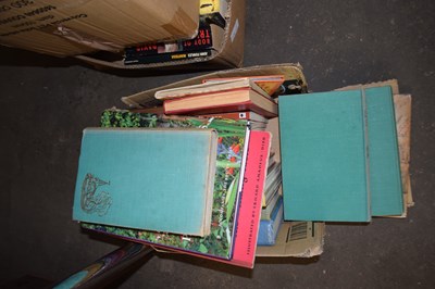 Lot 590 - ONE BOX OF MIXED BOOKS TO INCLUDE...