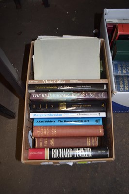 Lot 598 - ONE BOX OF BOOKS - SINGING MUSIC/MUSIC INTEREST