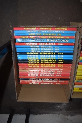 Lot 602 - ONE BOX OF BOOKS - THE TOPPER BOOK AND OTHERS