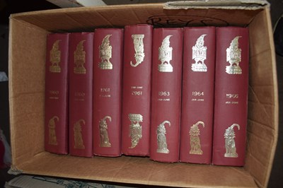 Lot 607 - ONE BOX OF BOOKS - PUNCH CIRCA 1960'S