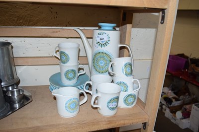 Lot 647 - QUANTITY OF MEAKIN RETRO COFFEE WARES