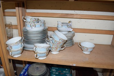 Lot 651 - NORITAKE FLORAL DECORATED TEASET