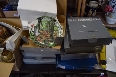 Lot 654 - QUANTITY OF BOXED WEDGWOOD COLLECTORS PLATES