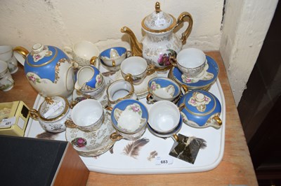 Lot 683 - TRAY OF VARIOUS ASSORTED CONTINENTAL TEA AND...