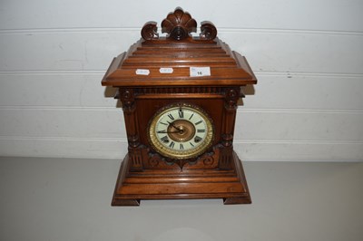 Lot 16 - AN AMERICAN ANSONIA MANTEL CLOCK IN...