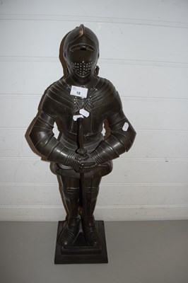 Lot 18 - KNIGHT SHAPED FIRE TOOL STAND