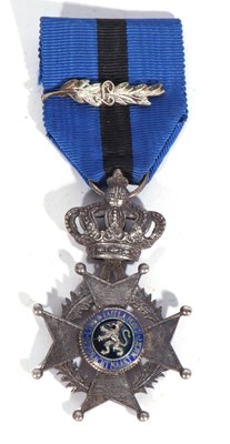 Lot 87 - Second World War Belgian Knights medal, Order...