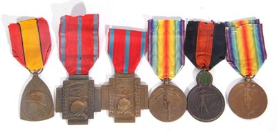 Lot 77 - Quantity of WWI Belgian medals to include Yser...