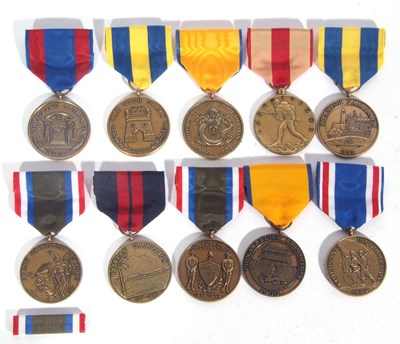 Lot 93 - Quantity of American Commemorative medals