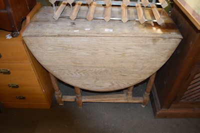 Lot 780 - OAK DROP LEAF DINING TABLE