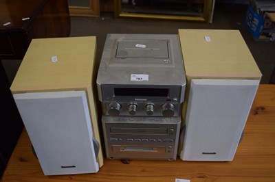 Lot 797 - PANASONIC HIFI AND SPEAKERS