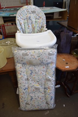 Lot 802 - MAMAS & PAPAS CHANGING MAT, HIGH CHAIR AND...