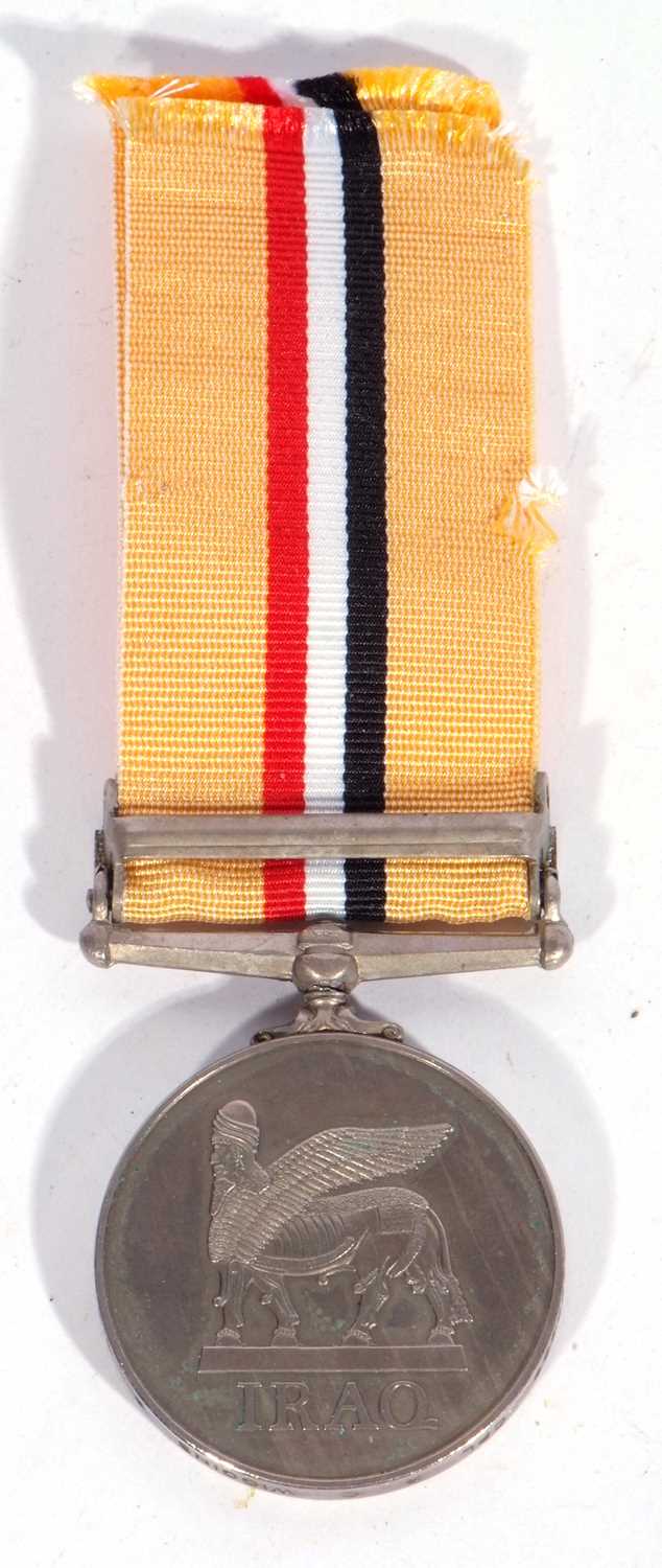 Lot 45 Queen Erii Operation Telic Iraq Medal With