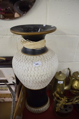 Lot 896 - LARGE  MODERN FLOOR STANDING VASE