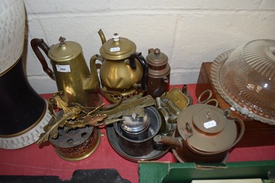 Lot 899 - MIXED LOT:  VARIOUS ASSORTED COPPER AND BRASS...