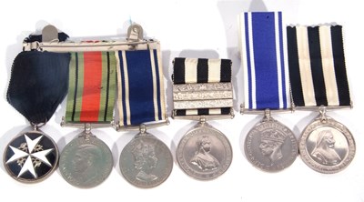 Lot 53 - Medal group: 4th Type Order of St John defence...