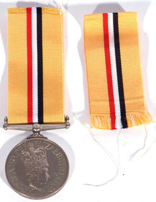 Lot 18 - ERII Operation Telic iraq War medal in...