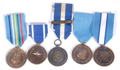 Lot 48 - 8 x UN medals: UN AQ New York medal, Cyprus...