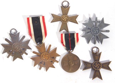 Lot 60 - Quantity of 6 war merit medals, Third Reich