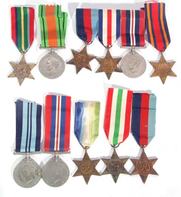 Lot 109 - Quantity of WWII British campaign medals...