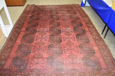 Lot 254 - LARGE BOKHARA TYPE FLOOR RUG 300 X 230 CM