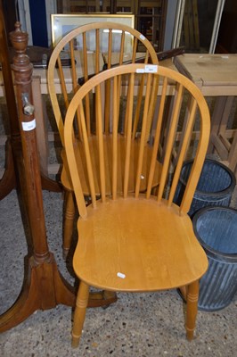 Lot 301 - PAIR OF MODERN KITCHEN CHAIRS